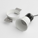 [F136W1230S] چراغ سقفی توکار سیبرون سی اف تی آر (سفید, 3000, Spot, No Dim)